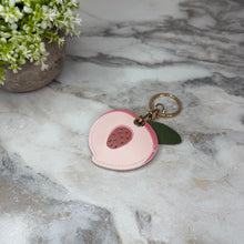 Load image into Gallery viewer, Keychain - Faux Leather Fruit

