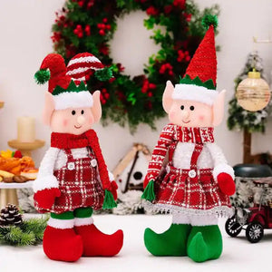 Telescopic Standing Christmas Decor - Elf