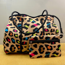 Load image into Gallery viewer, Neoprene Tote - Rainbow Animal
