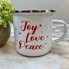 Load image into Gallery viewer, Mug - Christmas - Joy Love Peace
