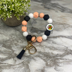 Silicone Bracelet Keychain - Sushi