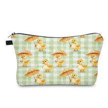 Load image into Gallery viewer, Pouch - Animal, Rain Umbrella Duck Gingham
