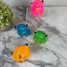 Load image into Gallery viewer, Squishy Toy - Glitter Highland Cow
