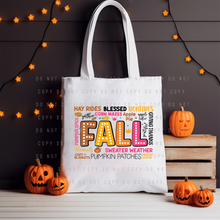 Load image into Gallery viewer, Tote Bag - Halloween - Fall Color
