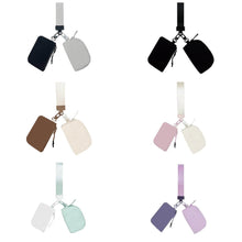 Load image into Gallery viewer, Nylon Wristlet + Double Mini Pouch Set
