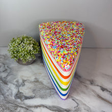 Load image into Gallery viewer, Squishy Toy - Rainbow Cake, Jumbo
