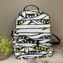 Load image into Gallery viewer, Mini Backpack - Halloween Fall - Mummies
