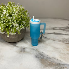 Load image into Gallery viewer, Keychain - Lip Balm Tumbler #3 Frosted Glow-In-The-Dark
