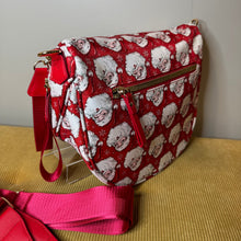 Load image into Gallery viewer, The Roni Nylon Crossbody - Santa Red
