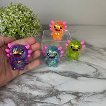 Load image into Gallery viewer, Squishy Toy - Baby Axolotl Glitter
