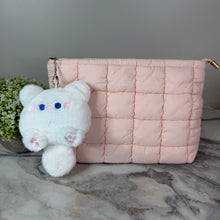 Load image into Gallery viewer, Bundled Set - Puffer Pouch + Cat Keychain
