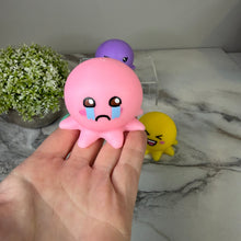Load image into Gallery viewer, Squishy Toy - Octopus + Faces

