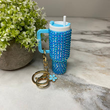Load image into Gallery viewer, Keychain - Lip Balm Tumbler #4 Gems
