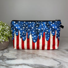 Load image into Gallery viewer, Pouch - America Stars Stripes Drip
