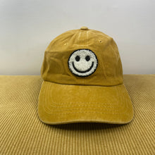 Load image into Gallery viewer, Hat - Smile Adult Mustard
