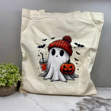 Load image into Gallery viewer, Tote Bag - Halloween - Ghost #1
