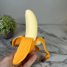 Load image into Gallery viewer, Squishy Toy - Banana + Peel
