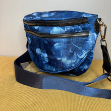 Load image into Gallery viewer, The Roni Nylon Crossbody - Blue Denim Floral

