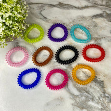 Load image into Gallery viewer, Spiral Coil Hair Tie - Solid Glossy
