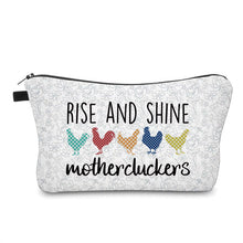 Load image into Gallery viewer, Pouch - Humor, Chicken Rise and Shine Mothercluckers
