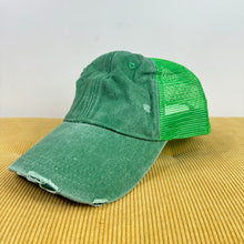 Load image into Gallery viewer, Hat - Green Snapback
