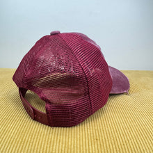 Load image into Gallery viewer, Hat - Burgundy Snapback
