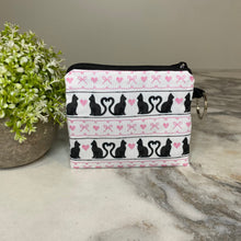 Load image into Gallery viewer, Mini Pouch - Cat Heart Bow
