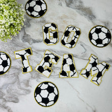 Load image into Gallery viewer, Chenille Letter Patches - Soccer
