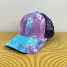 Load image into Gallery viewer, Hat - Purple Tie Dye
