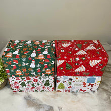Load image into Gallery viewer, Christmas Gift Box with Crinkle Paper - Small Style 2
