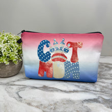 Load image into Gallery viewer, Pouch - Americana - Cat Mom
