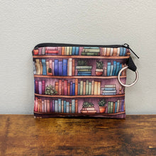Load image into Gallery viewer, Mini Pouch - Book Shelves
