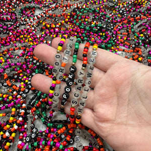 Bracelet - Halloween Beads