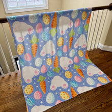 Load image into Gallery viewer, Blanket - Easter - Carrot Bunny Egg
