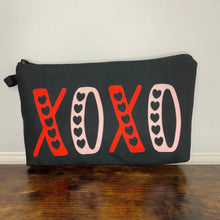 Load image into Gallery viewer, Pouch - Valentine’s Day - XOXO Black
