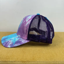 Load image into Gallery viewer, Hat - Purple Tie Dye
