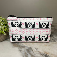 Load image into Gallery viewer, Pouch - Cat Heart Bow
