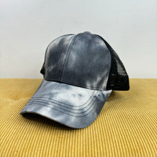 Load image into Gallery viewer, Hat - Charcoal Tie Dye
