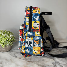 Load image into Gallery viewer, Mini Backpack - Dog Squares
