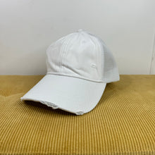 Load image into Gallery viewer, Hat - White Snapback
