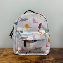 Load image into Gallery viewer, Mini Backpack - Cat Multi Color
