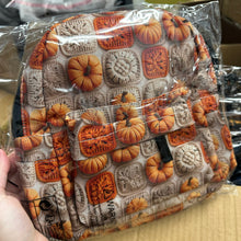 Load image into Gallery viewer, Mini Backpack - Knit Pumpkin
