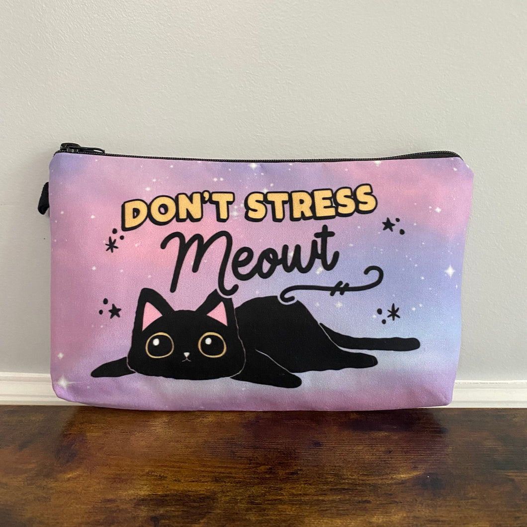 Pouch - Cat, Stress Meowt