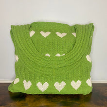 Load image into Gallery viewer, Heart Tote Bag - Knit Sweater
