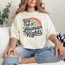 Load image into Gallery viewer, Big Fan of Human Rights Graphic Tee in Ivory
