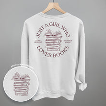 Load image into Gallery viewer, Just A Girl Who Loves Books (Back Print)
