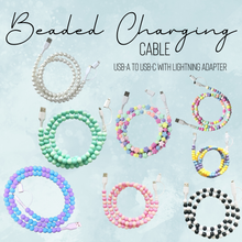 Load image into Gallery viewer, Charging Charger Cord - Beaded #1
