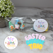 Load image into Gallery viewer, Gnome Figurines  - Easter Assortment (3 pack) - 20% off Sticker
