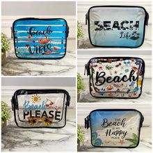 Load image into Gallery viewer, Clear Pouch - Beach
