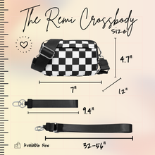 Load image into Gallery viewer, Remi - Nylon Crossbody Checkered
